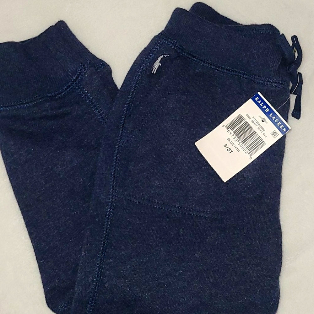 New- POLO by Ralph Lauren- jogger sweats 3T